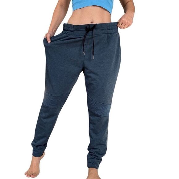 On Running Sweat Pants Navy Blue Women’s Size XL Joggers Pants Workout Casual - Picture 1 of 10